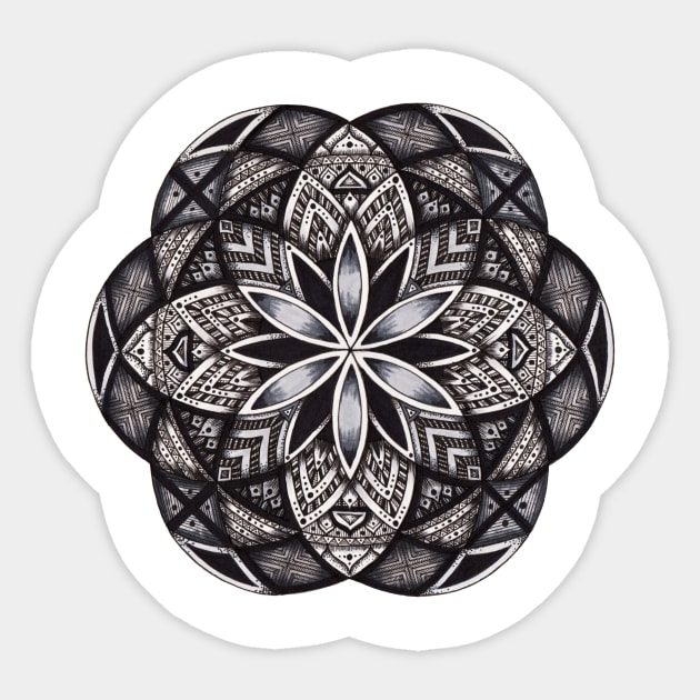 Mandala 5 Sticker by Litedawn